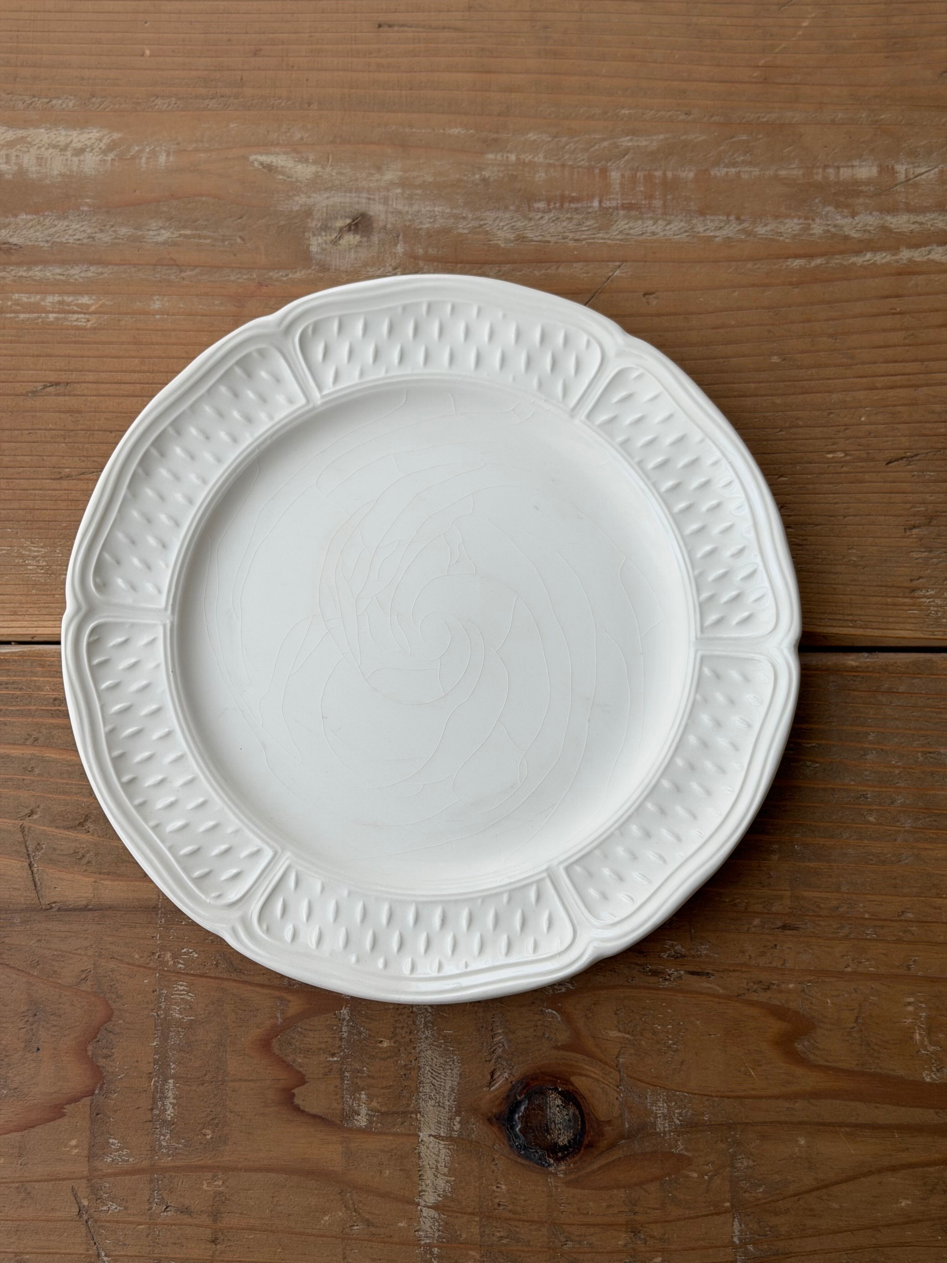 Gien ジアン / “Pont aux Choux” ポントシューのデザートプレート f