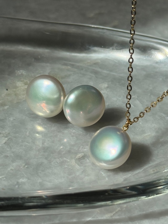 Sグレード〈コインパールセット〉Mignonとっておきのセレクション　アッシュグリーンブルー