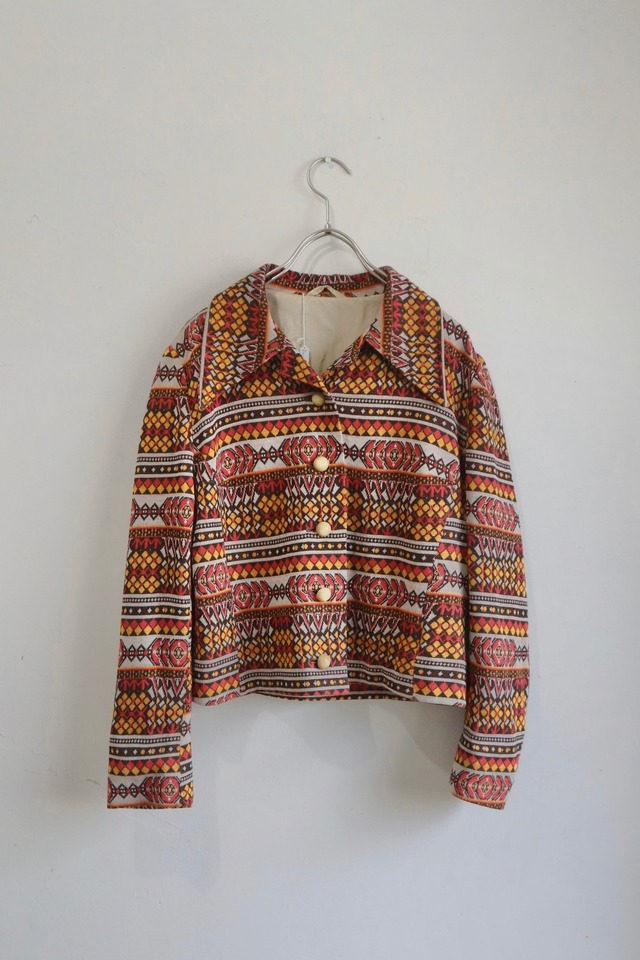 70s psychedelic short jacket