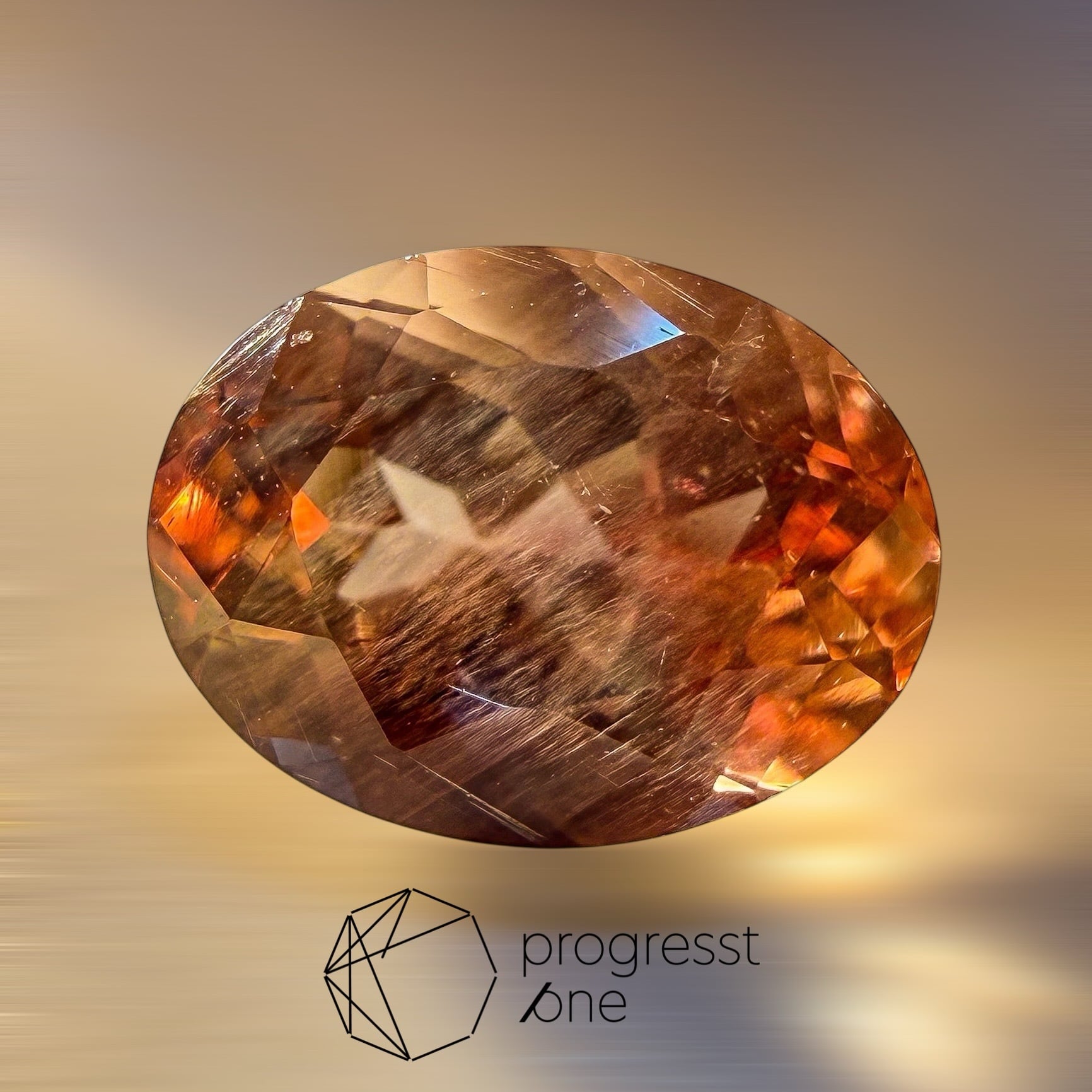 バイカラーオレゴンサンストーン 1.48ct | progresstone