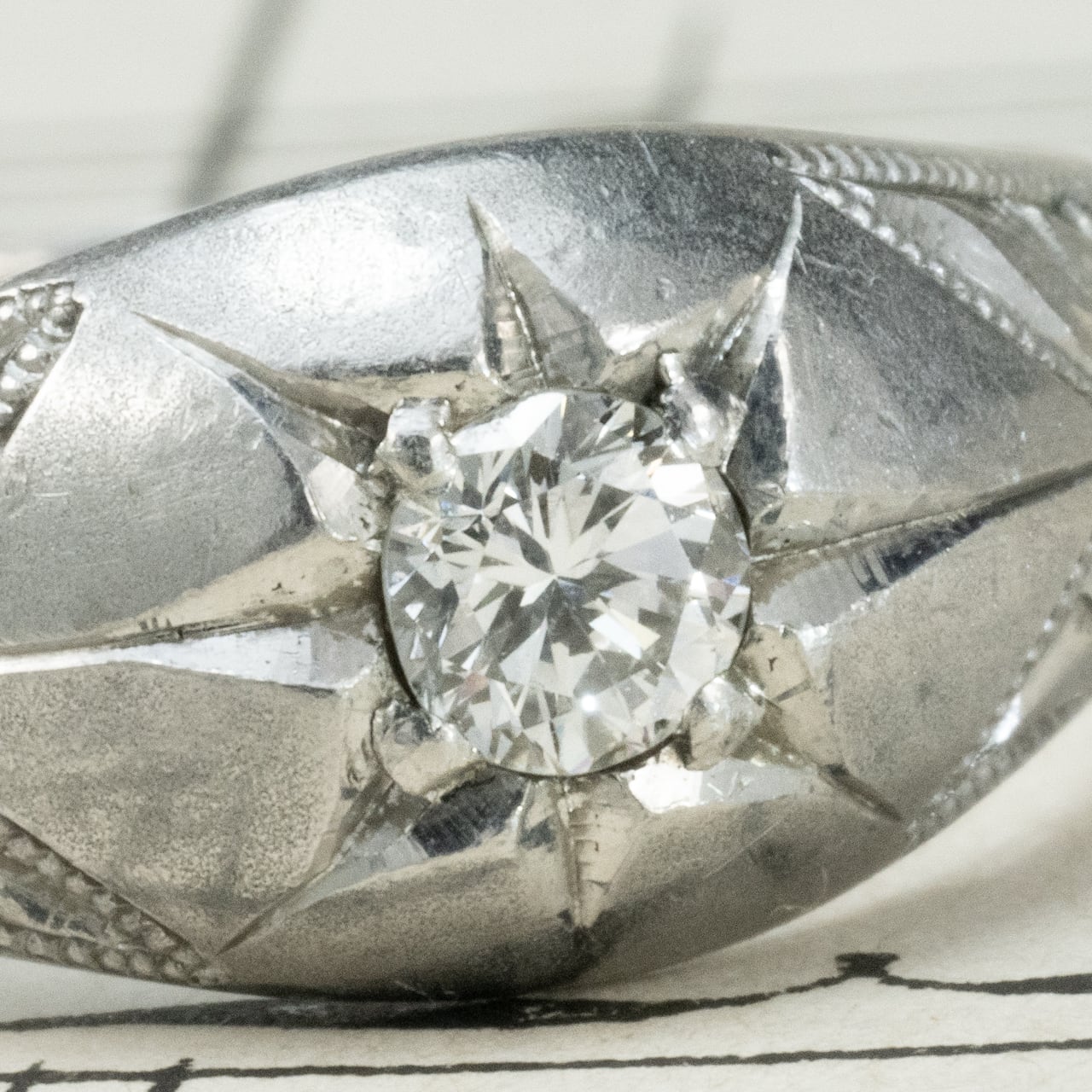 ダイヤモンド | アンティークジュエリー デイジーリング ☆DaisyRing☆