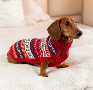 Heritage Alpaca Dog Sweater