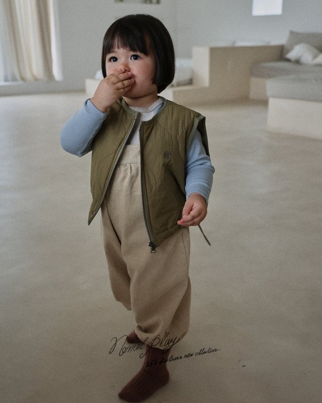 《予約》送料無料【normal play】Cookie Overalls