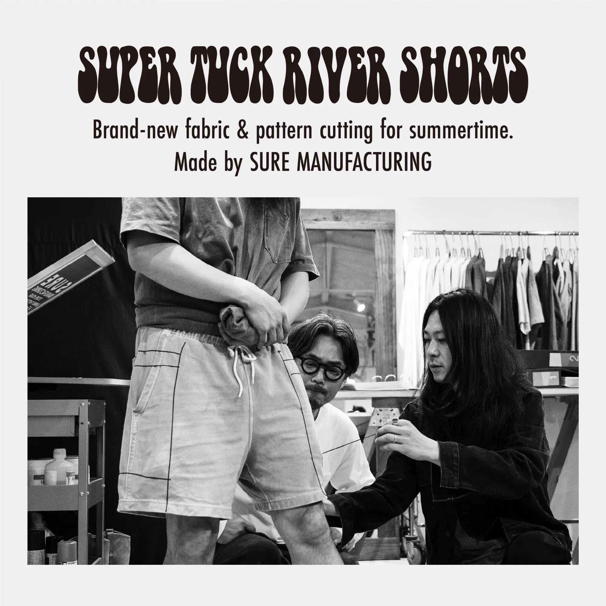 SURE'S SUPER TUCK RIVER SHORTS '26