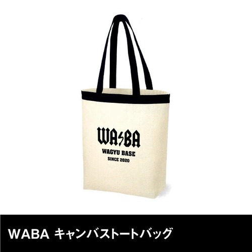 WAGYU BASE 　WABA キャンバストートバッグ