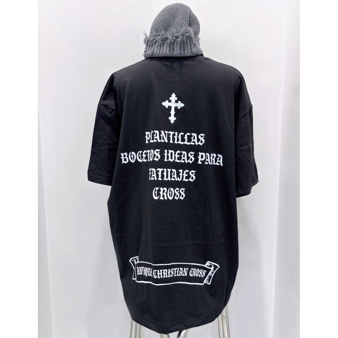 5/14 完売BLACK再入荷！】W Cross Logo BIG Tシャツ