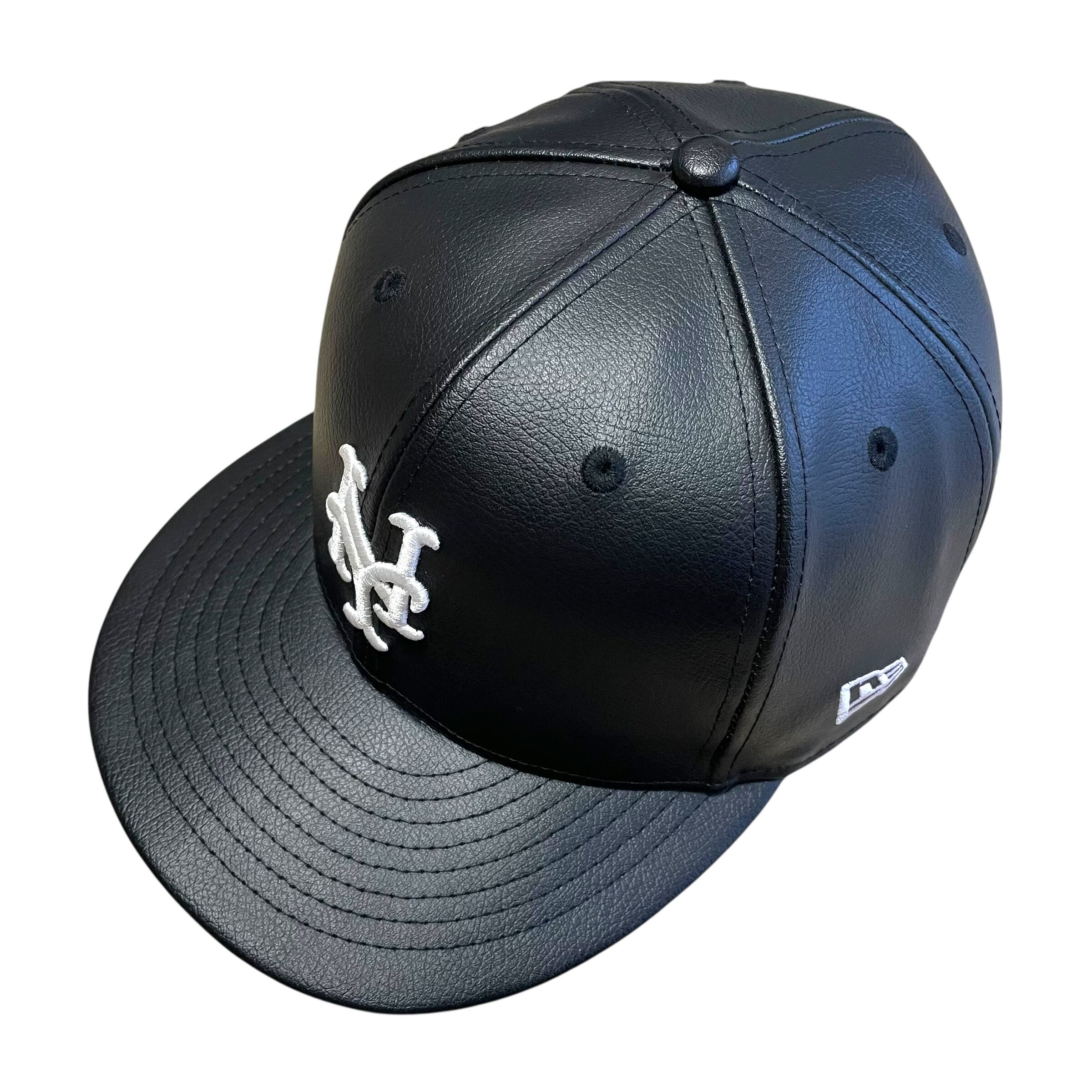 【ランクA】NEW ERA NEWYORK METS PVC LEATHER 59FIFTY CAP