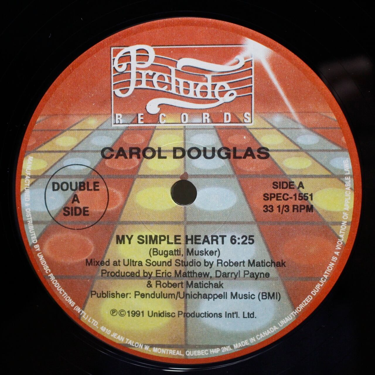 Carol Douglas / Sharon Redd / My Simple Heart / Love Insurance [SPEC-1551] - 画像3