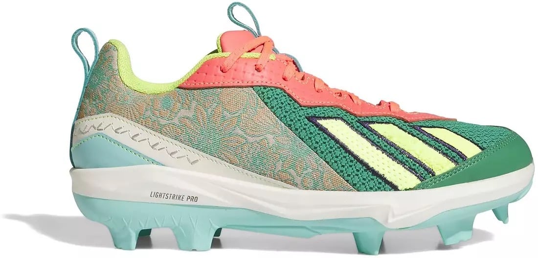 ポイントスパイク Adidas アディゼロ アディダス 野球 スパイク 青
