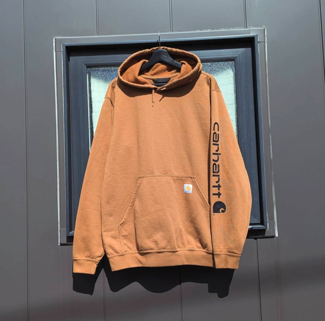 carhartt Midweight Sleeve Logo sweat foody 小岩店