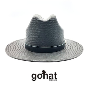 Paper FEDORA HAT / ブラック 黒 帽子 ハット HAT フェドラ