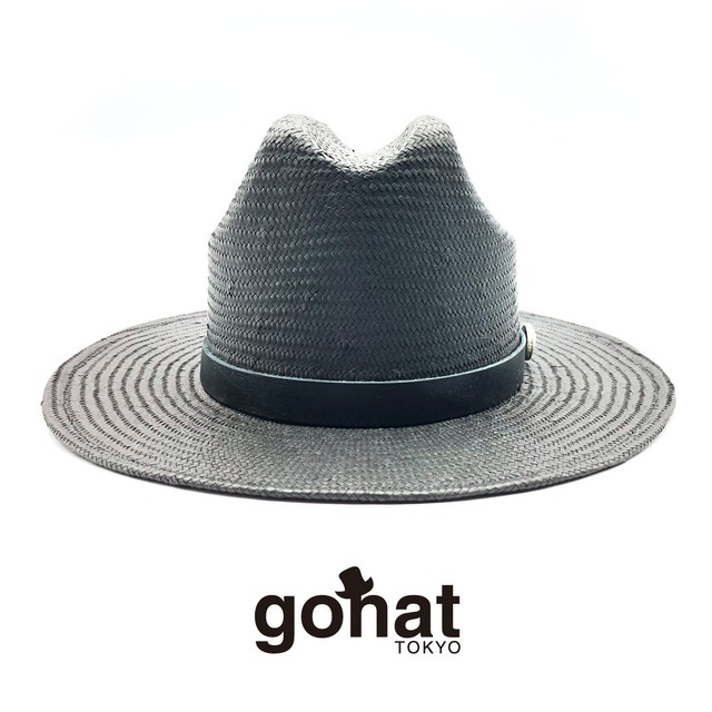 Paper FEDORA HAT / ブラック 黒 帽子 ハット HAT フェドラ