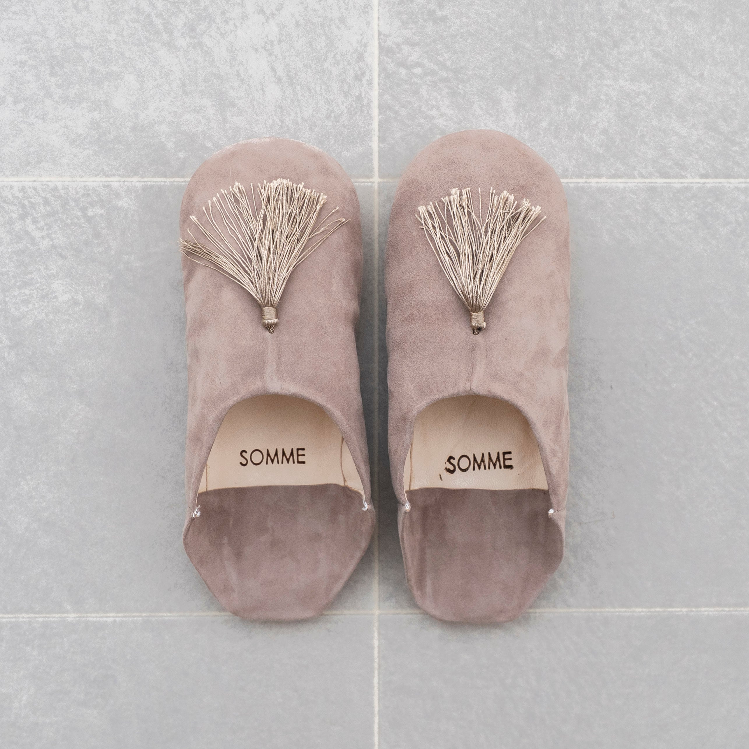 【OUTLET】SOMME / CHÈRE バブーシュ "Sable doux”