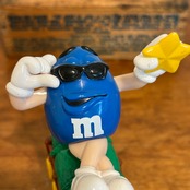 M&M's クリスマス・トレイン・トッパー サーカストレイン 列車 機関車 ブルー ミールトイ エムアンドエムズ MU-287