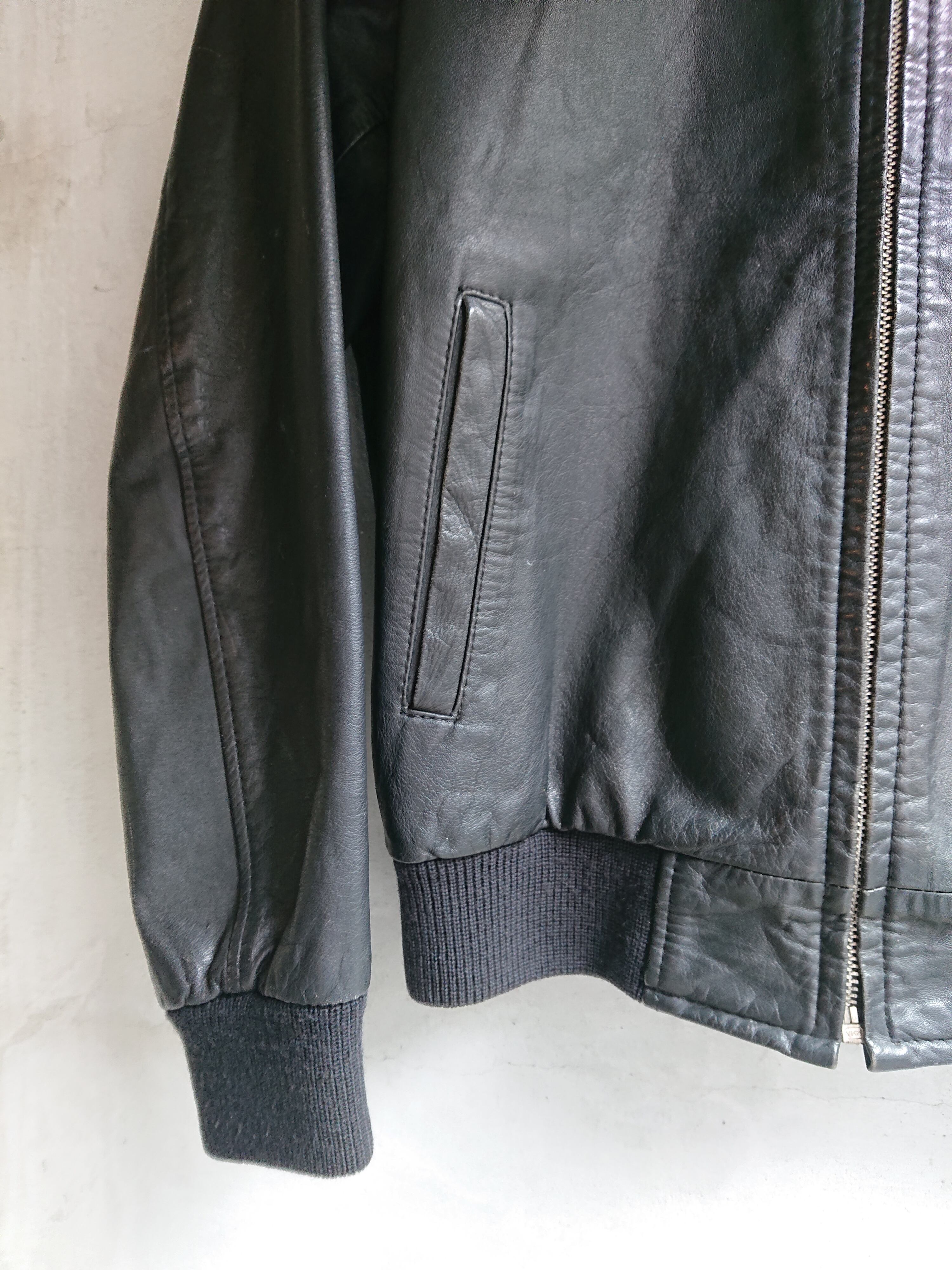 1980s VINTAGE LEATHER JACKET ② | BOW & ARROW WEB STORE