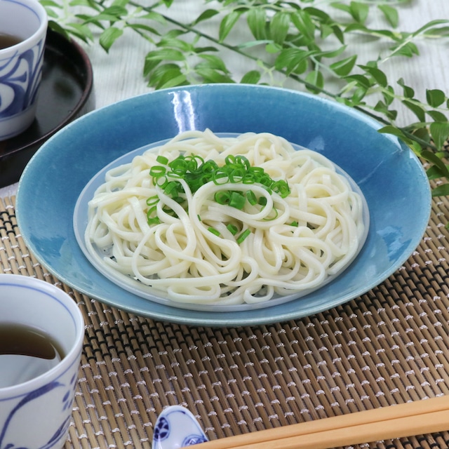 佳窯 トルコ釉 麺鉢 約径25cm〔常滑焼〕