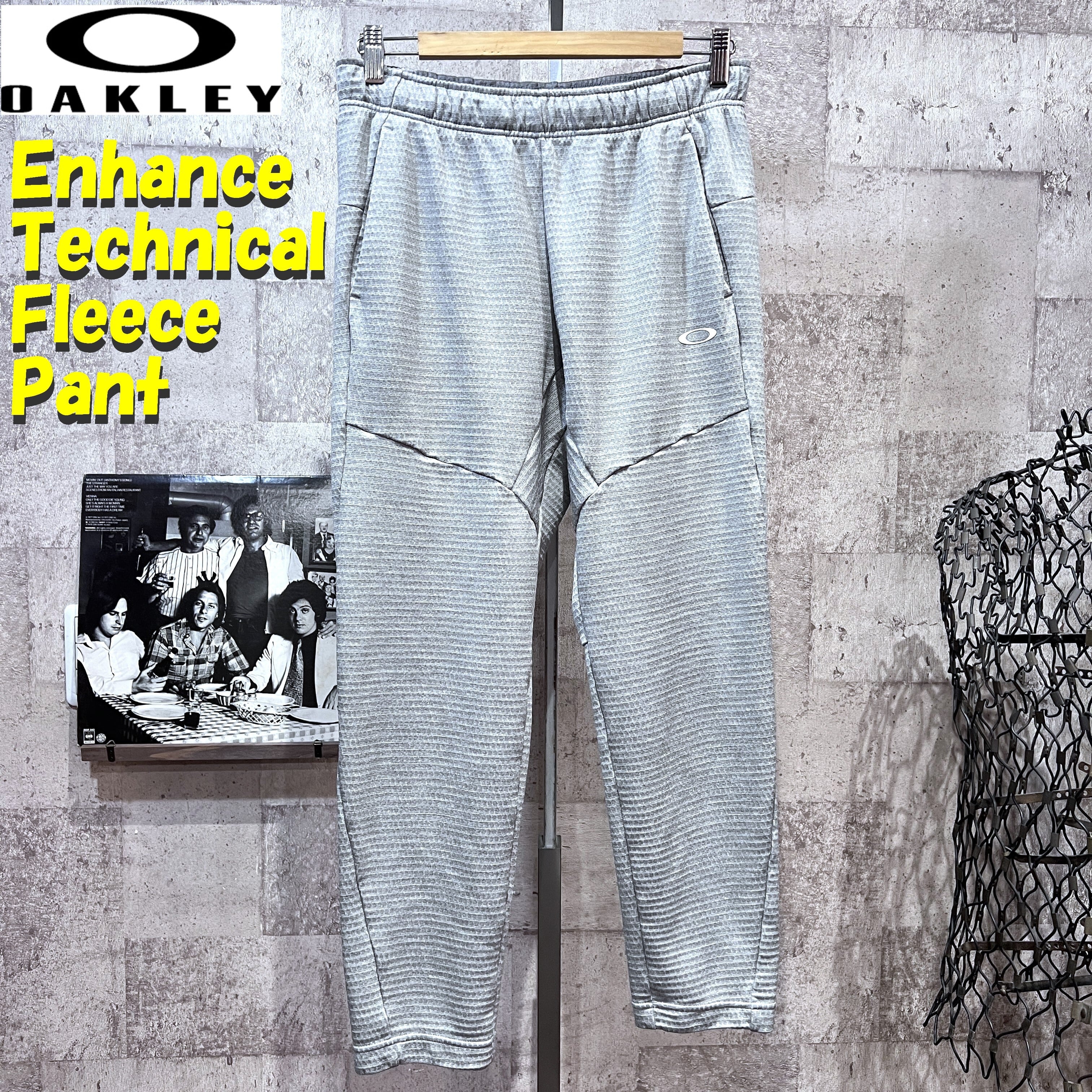 OAKLEY オークリー Enhance Tech Fleece Pant Grid 9.0 グレー M
