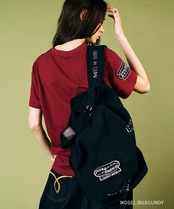 【先行販売】CL TMプリントベーシックTシャツ (BURGUNDY)　CQ-49001