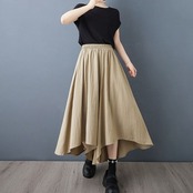 イレギュラー 九分丈 ワイドパンツ  30165