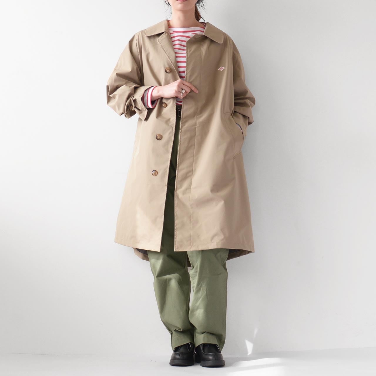 DANTON [ダントン] M's 3LAYER CLOTH BALMACAAN COAT [DT-A0288TLY] 3