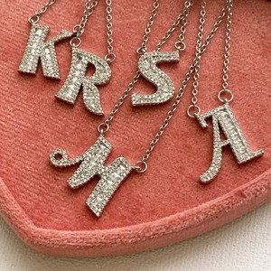 【Cat & Parfum】Kira Kira Initial Necklace