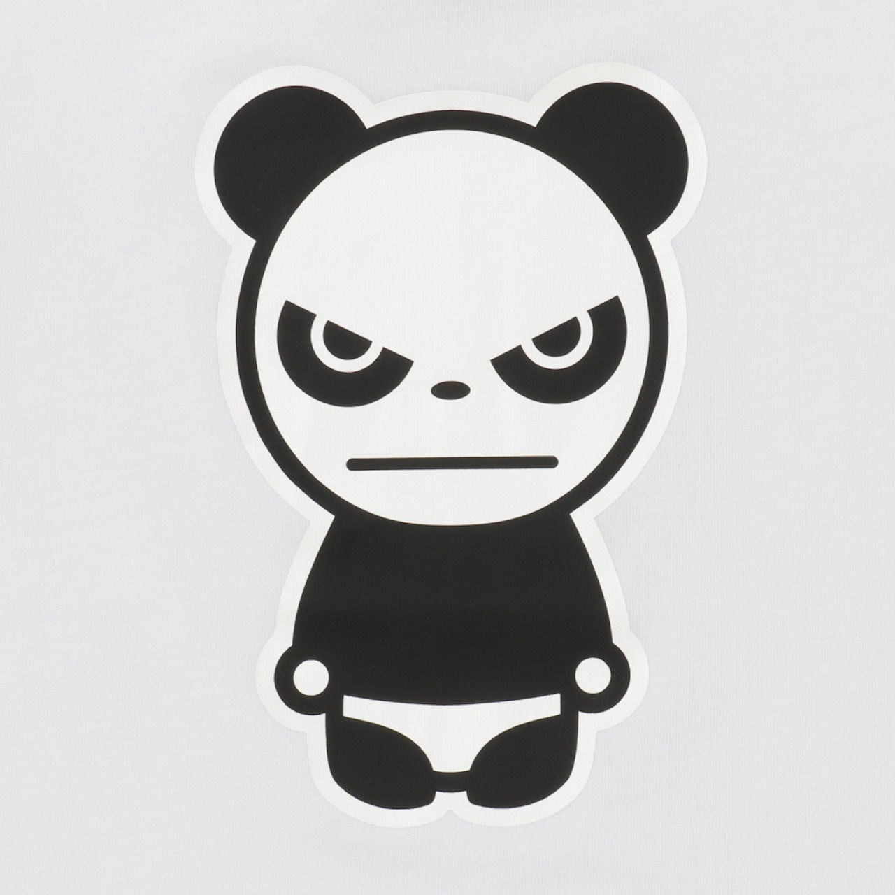 【HIPANDA ハイパンダ】キッズ Tシャツ KID'S BASIC LOGO PRINT SHORT SLEEVED T-SHIRT / WHITE・BLACK