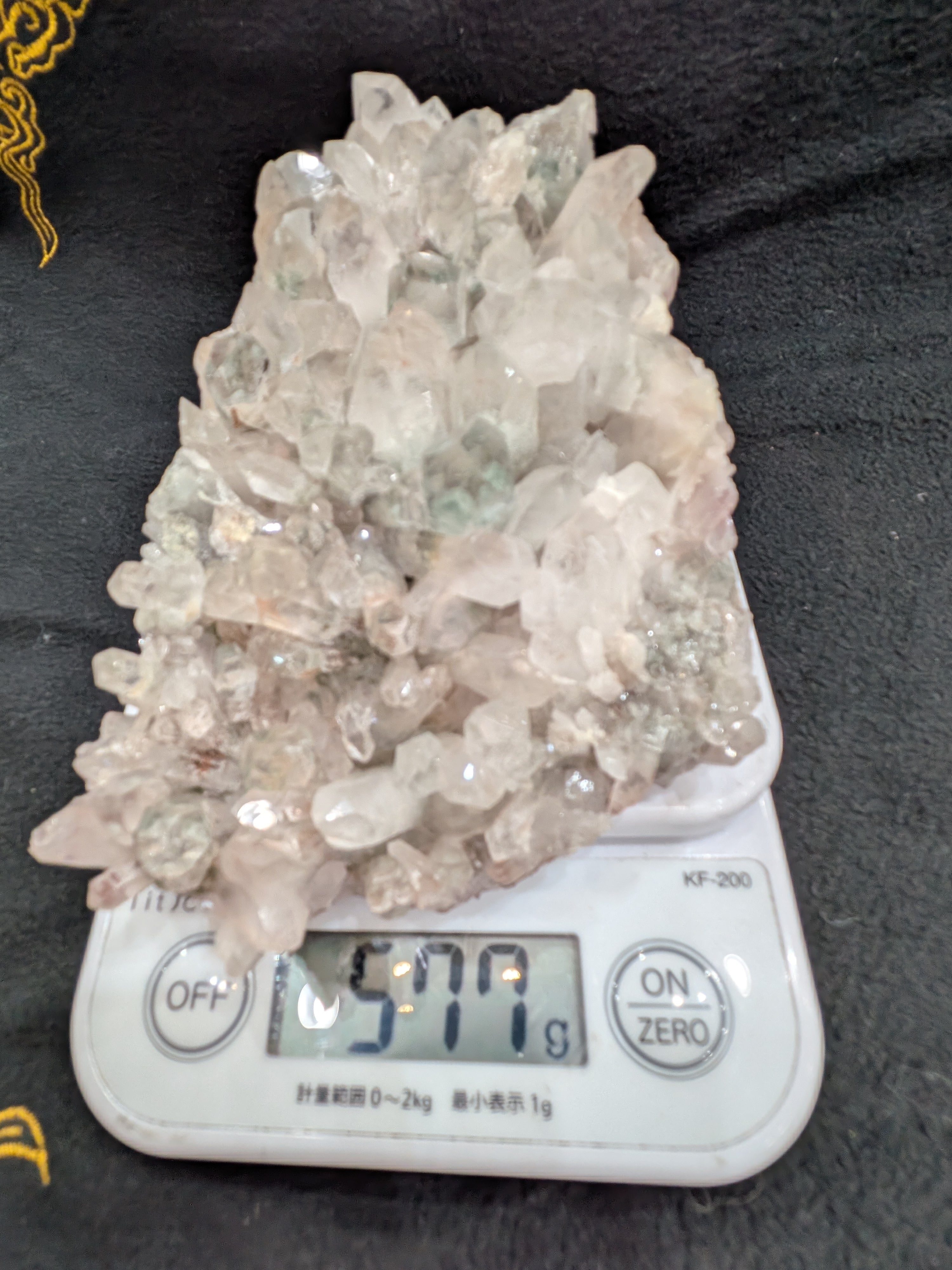 ヒマラヤ マニカラン産 モスファントム ガーデンクォーツ クリスタル 山入り水晶 E34896】ヒマラヤ水晶 ファントム ヒマラヤ産 マニカラン産 水晶
