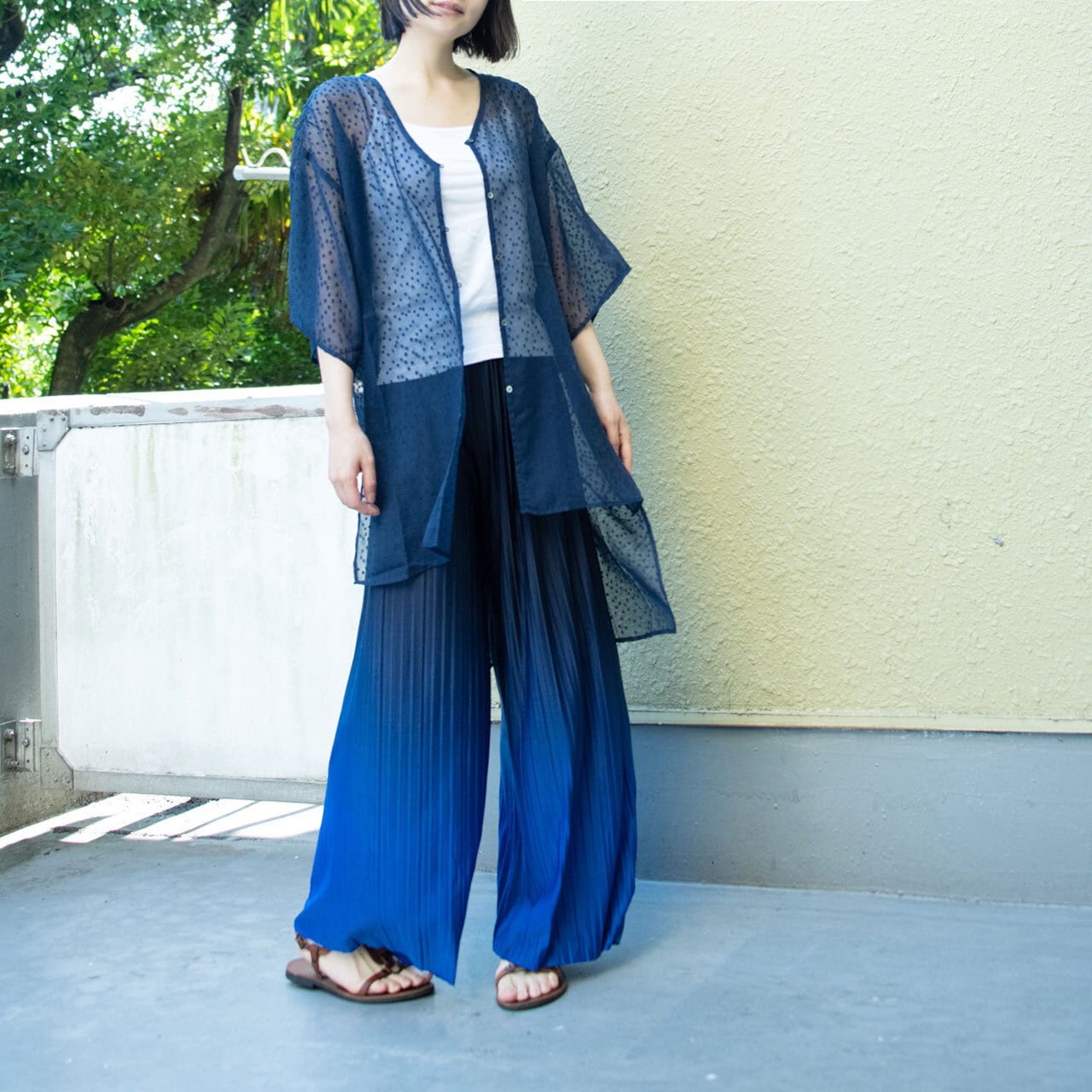 シースルードビー2WAYカーディガン