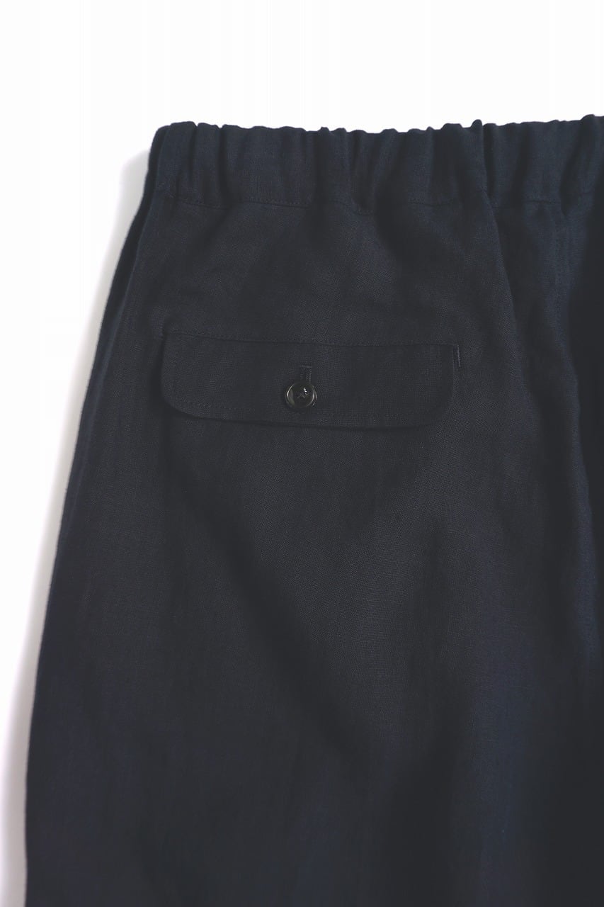 Belgium Linen High-Density Wide Pants