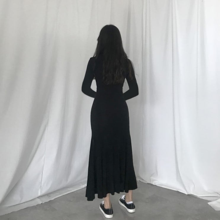 送料無料】 ドレス ワンピース スリット セクシー 長袖 ロング 送料無料】 ドレス ワンピース スリット セクシー 長袖 ロング