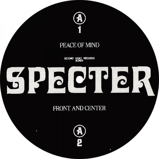 〈Byron関連・残り1点〉【12"】Specter - Test Of Time (Incl. Byron The Aquarius Remix)