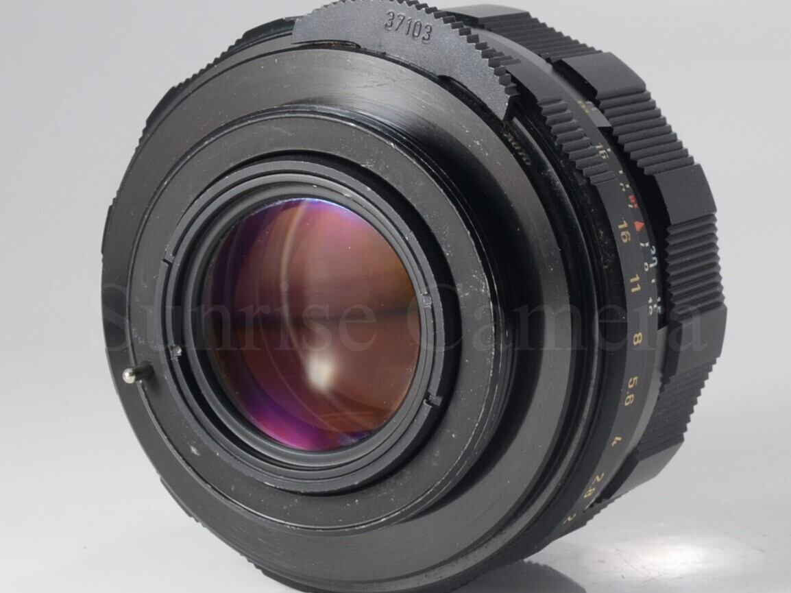 PENTAX S2 / Super Takumar 55mm F2 整備済 革ケース付 ペンタックス