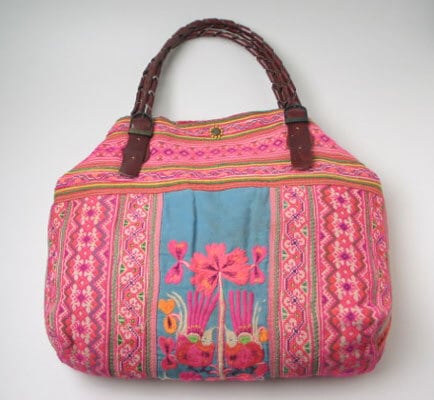 モン族古布/刺繍バック | Ethnic Beauty