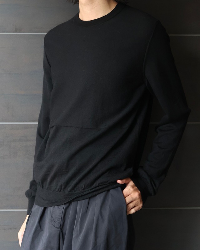 【JIL SANDER】switching design knit