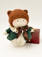布ドール 猫耳 耳付きぬいぐるみ babu-4 クラシック服 thumbnail 3