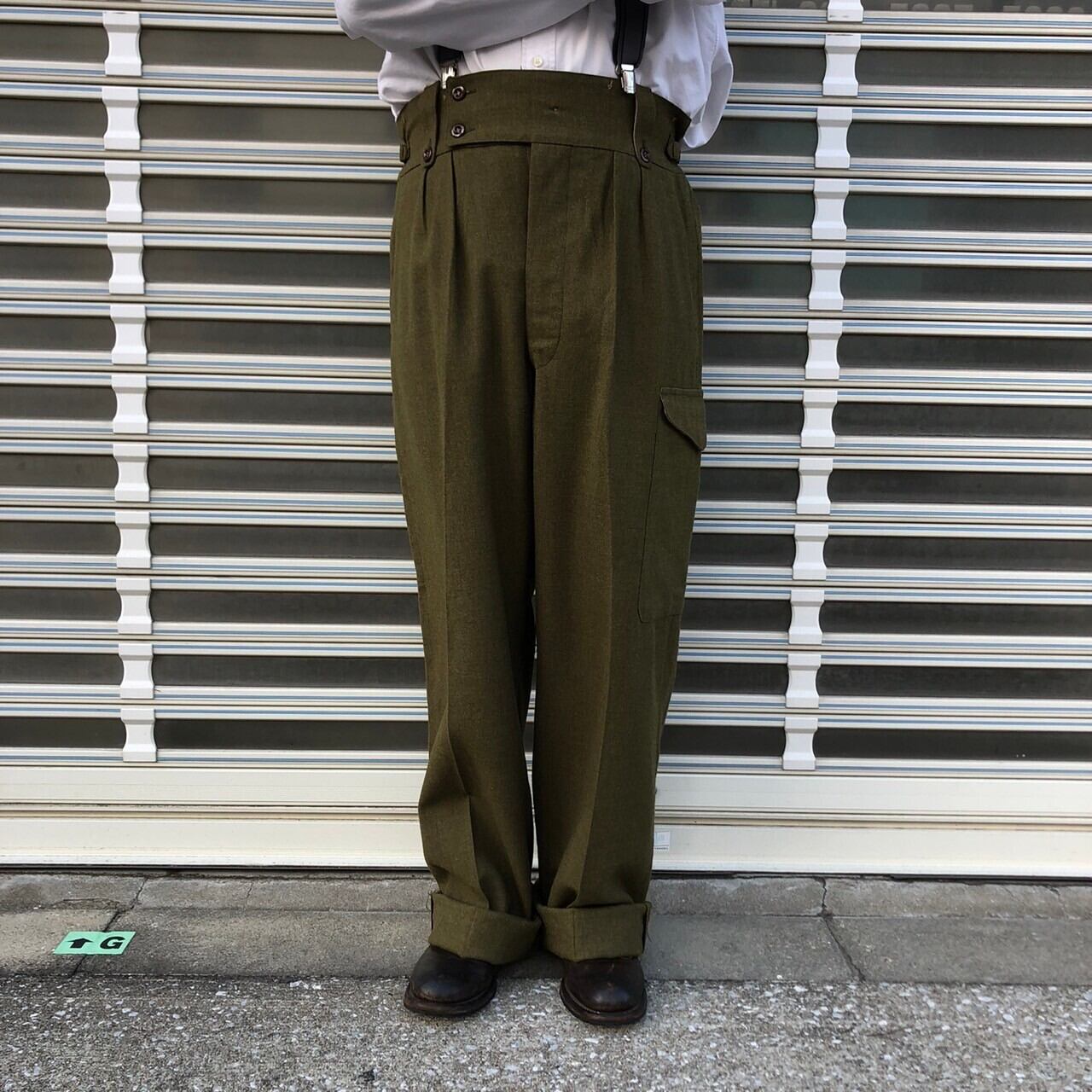 美品 50s オーストラリア軍 実物 片ポケ ヴィンテージ P-1960 