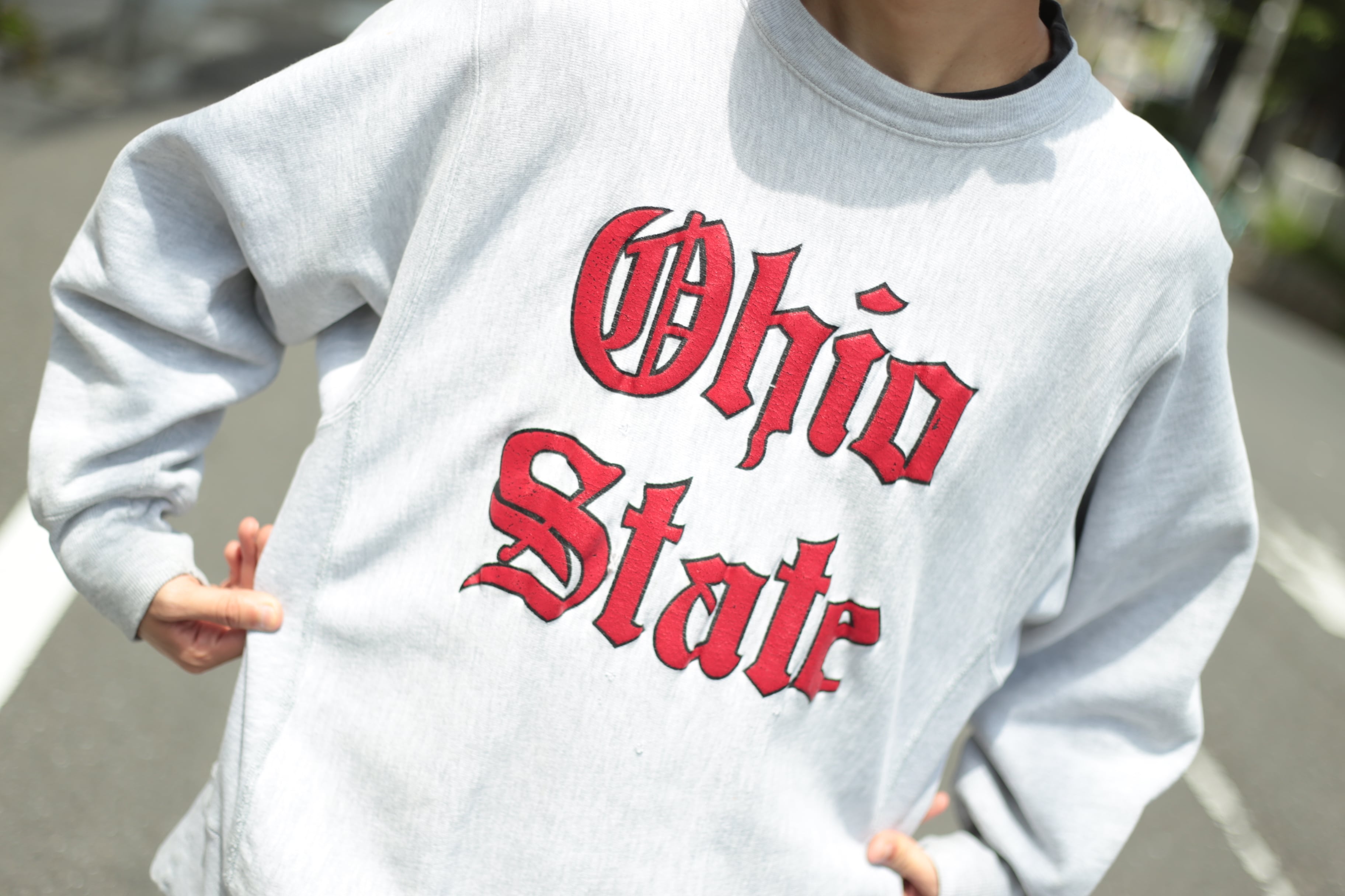 ラスト2着 新品リミテッド 刺繍Ohio Stateリバースパーカー