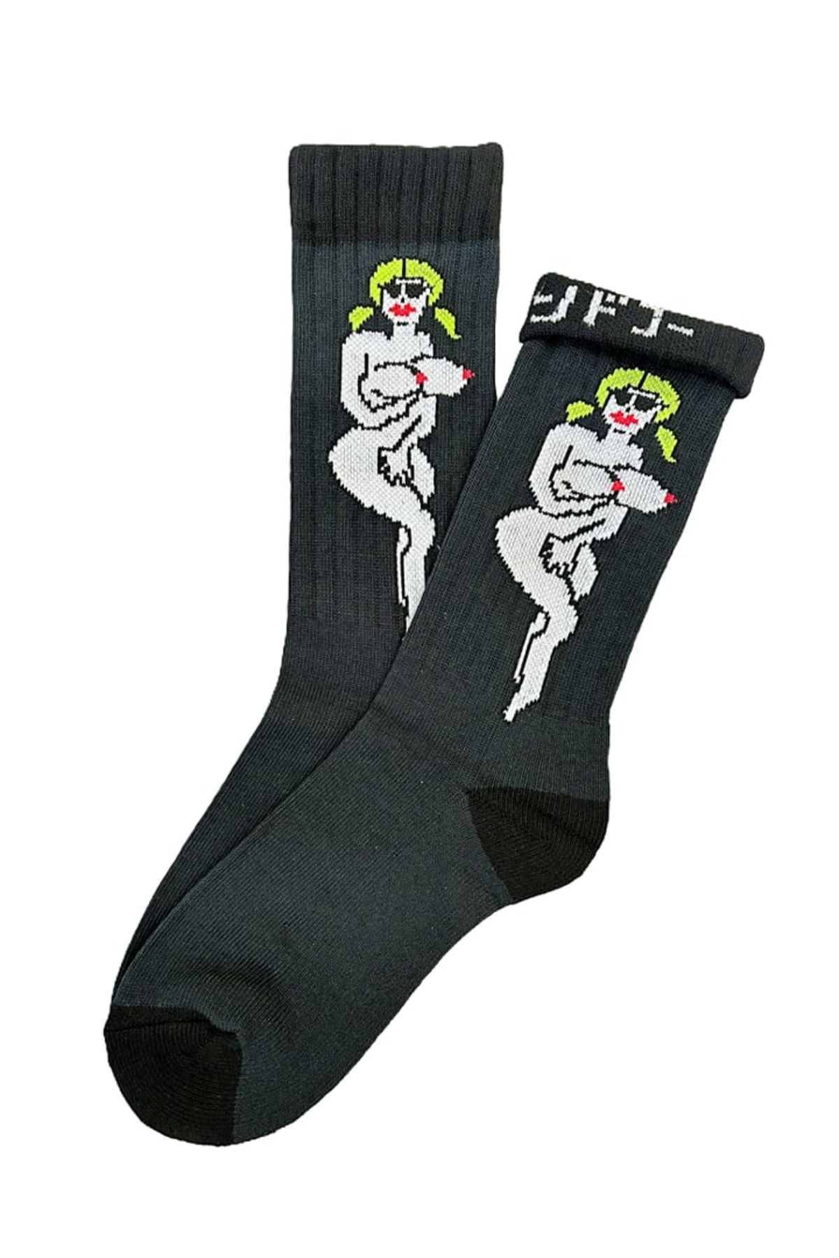 ching & co.｜裸婦＆TOUGH Socks｜BLACK | UEKSTORE。