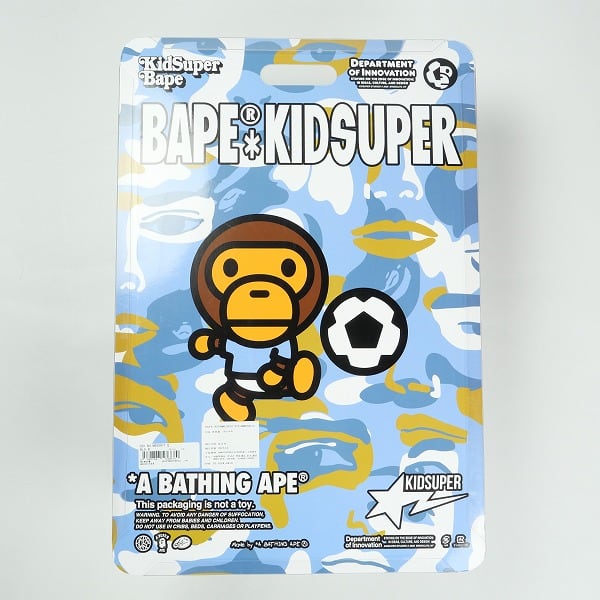 ABATHING APE青白スニーカー 13箱付き Size【26.0cm】 A BATHING APE ア ベイシング エイプ ×KIDSUPER BAPE