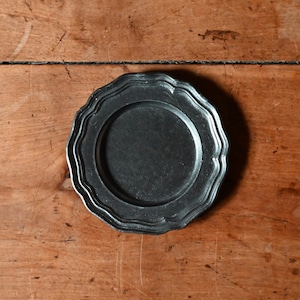 Pewter Plate / ピューター プレート【A】〈 お皿・エタン・収納・店舗什器・食器・アンティーク・ヴィンテージ 〉113965