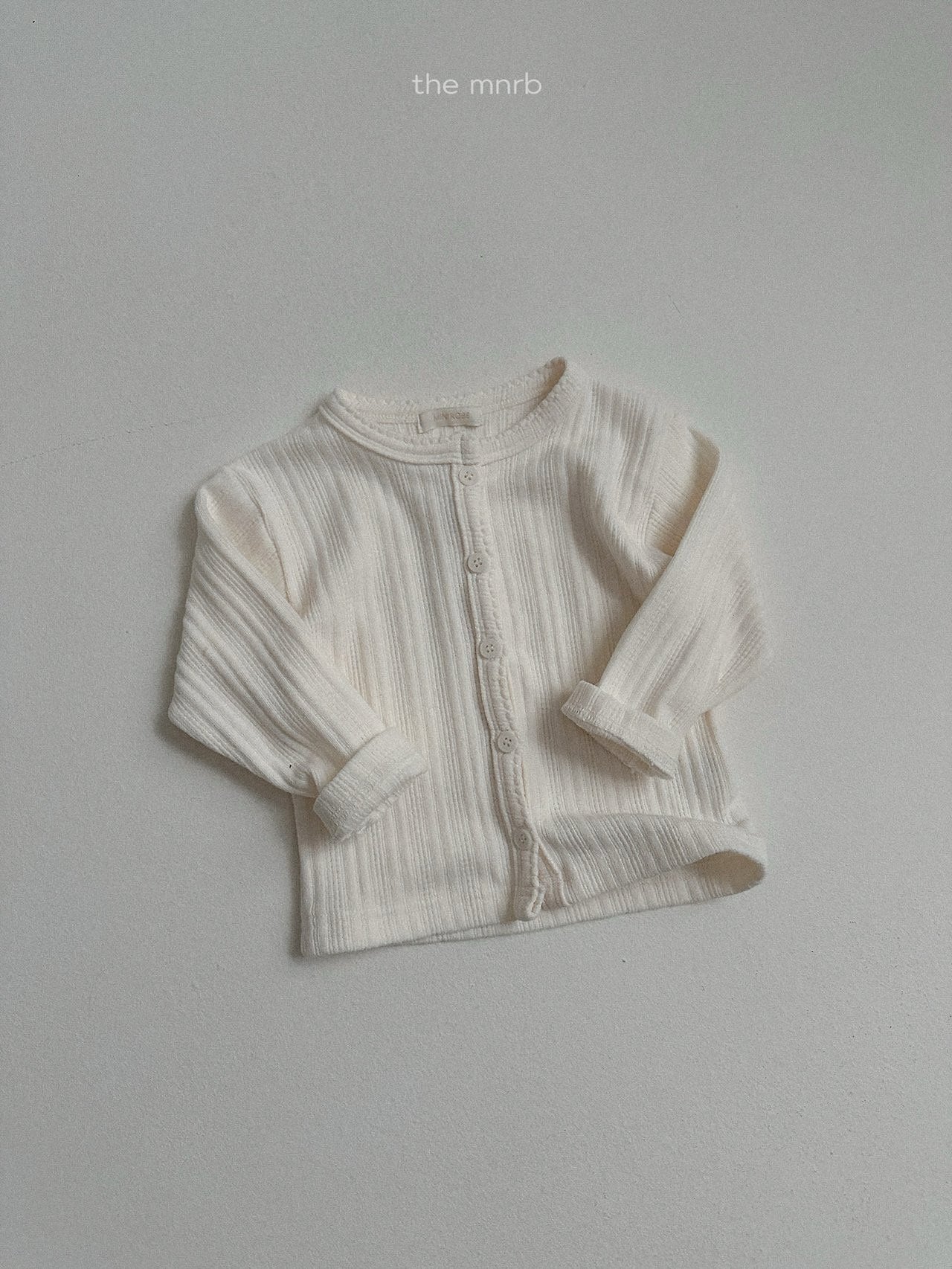 送料無料【予約】/ アイレットカーディガン / minirobe