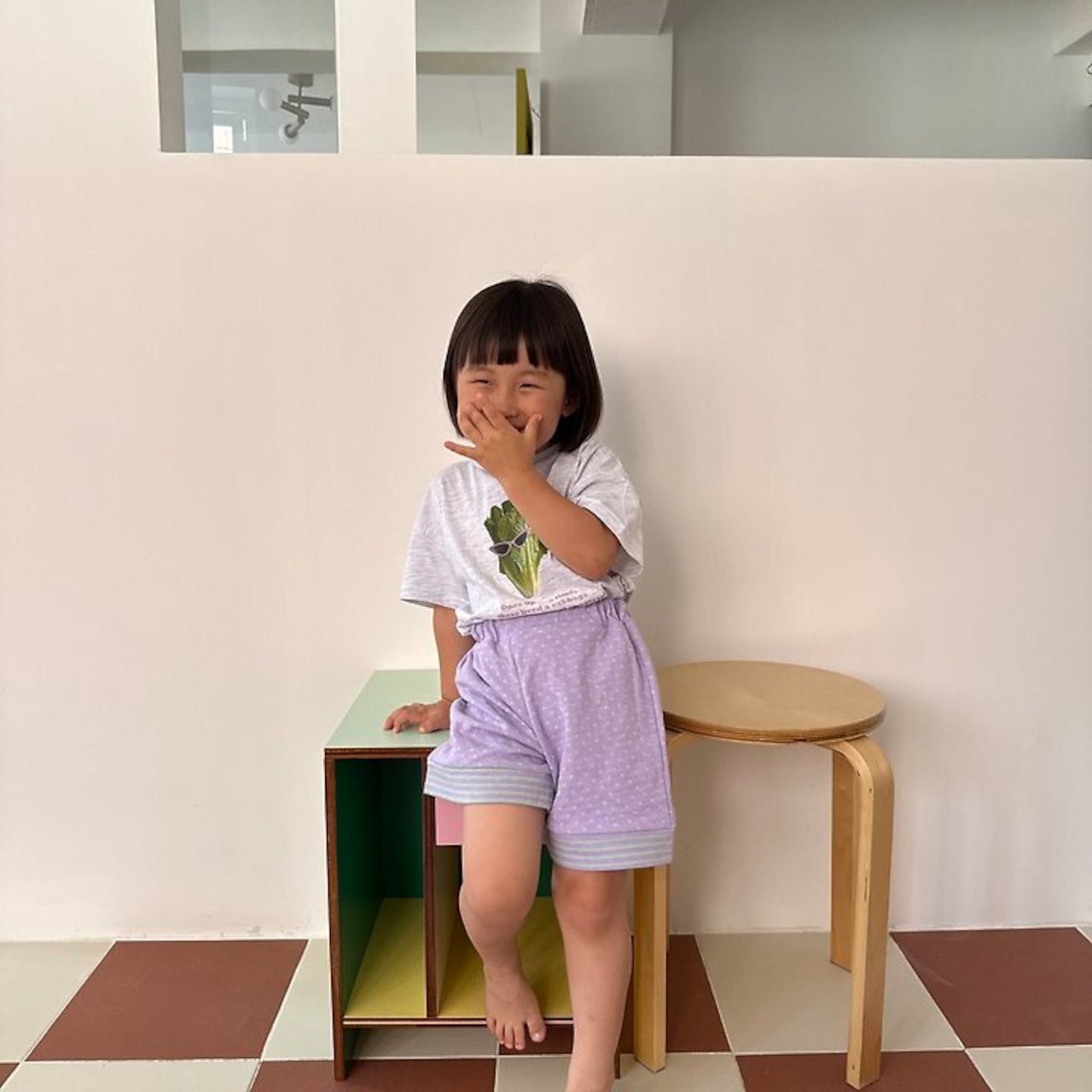 【取寄/韓国直送】Nightbebe 26/SM ドットハーフパンツ |夏服|韓国子供服