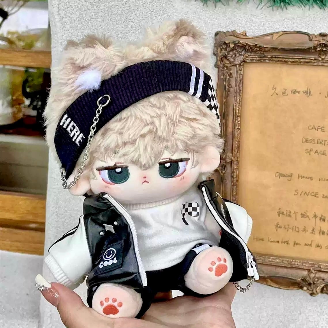 20cmぬい服】黒のストリート系コーデセット♡ | Pay ID