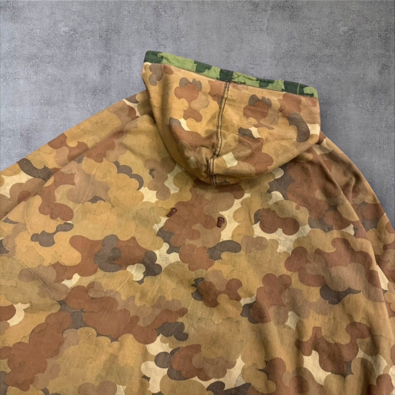 60's~ KAMO Mitchell Camo Pattern Reversible Jacket | spike osu