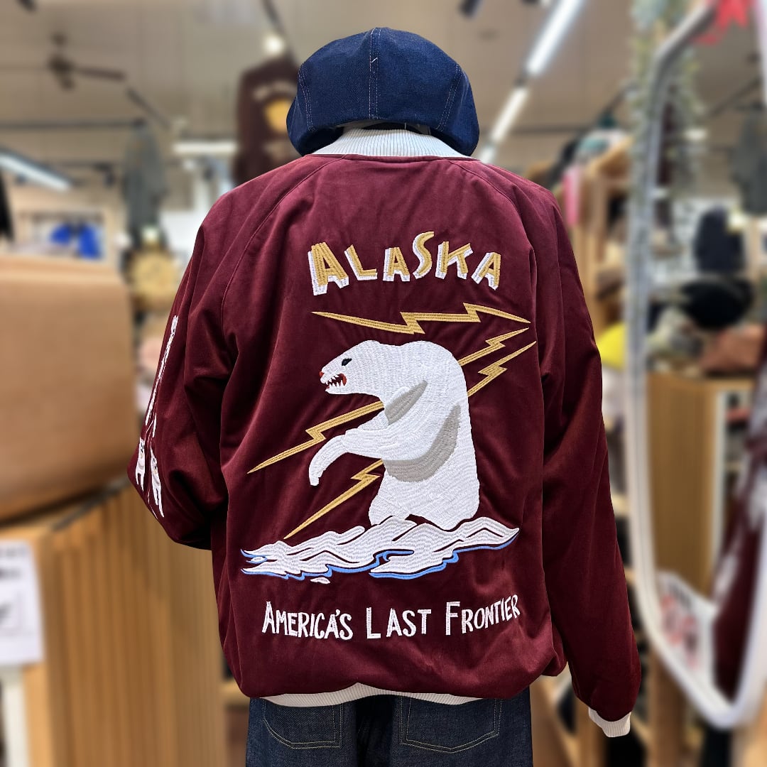 HOUSTON / ヒューストン 51521 VELVETEEN SOUVENIR JACKET (ALASKA