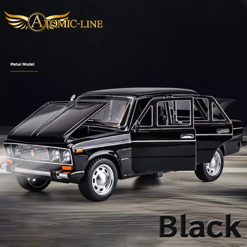アフトヴァース VAZ-2106 Lada 1600 ミニカー 1/24 全3色 ライト点灯