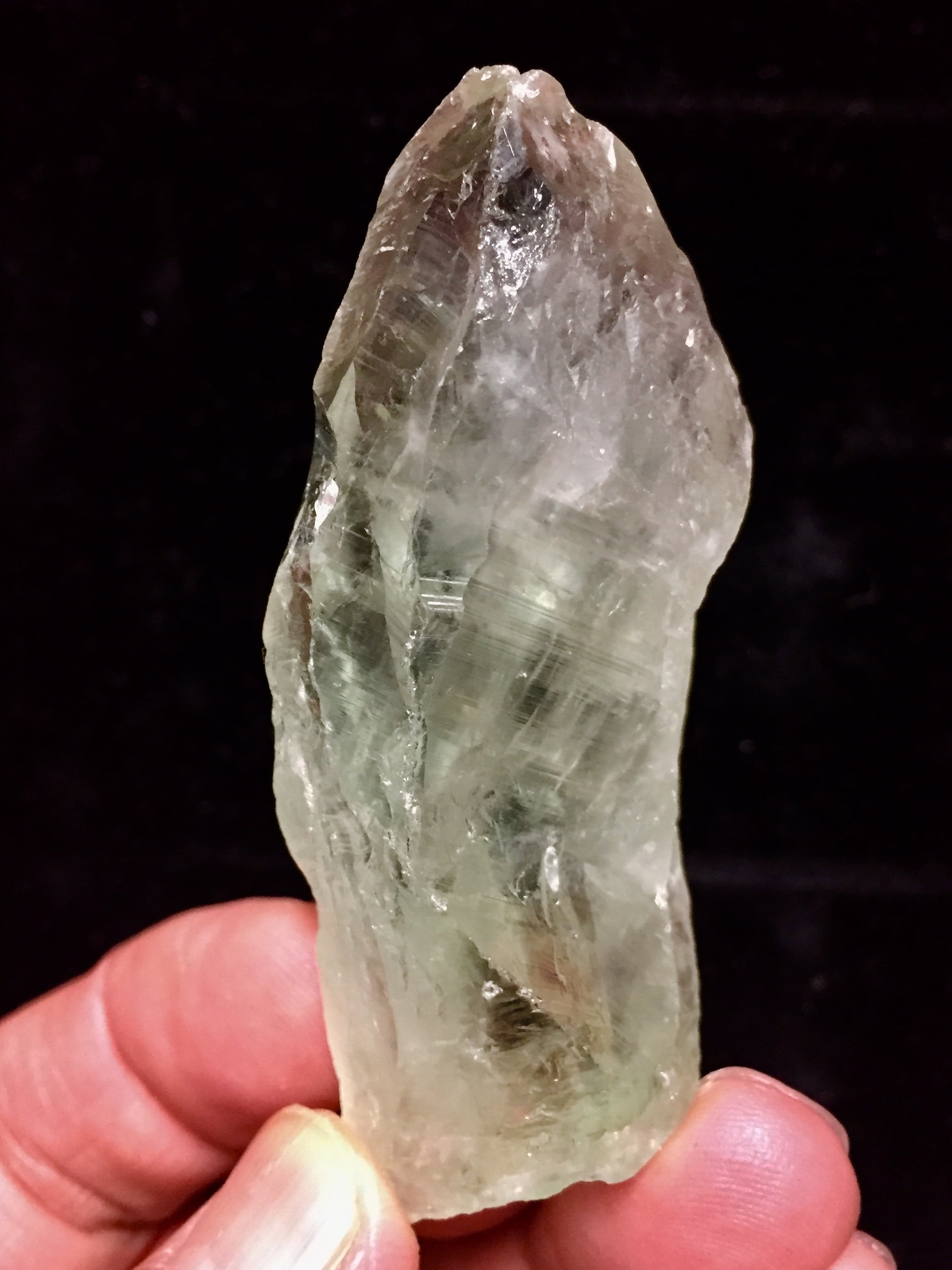 グリーンアメジスト プラシオライト ハート 原石 グリーンアメジスト プラシオライト ハート 原石