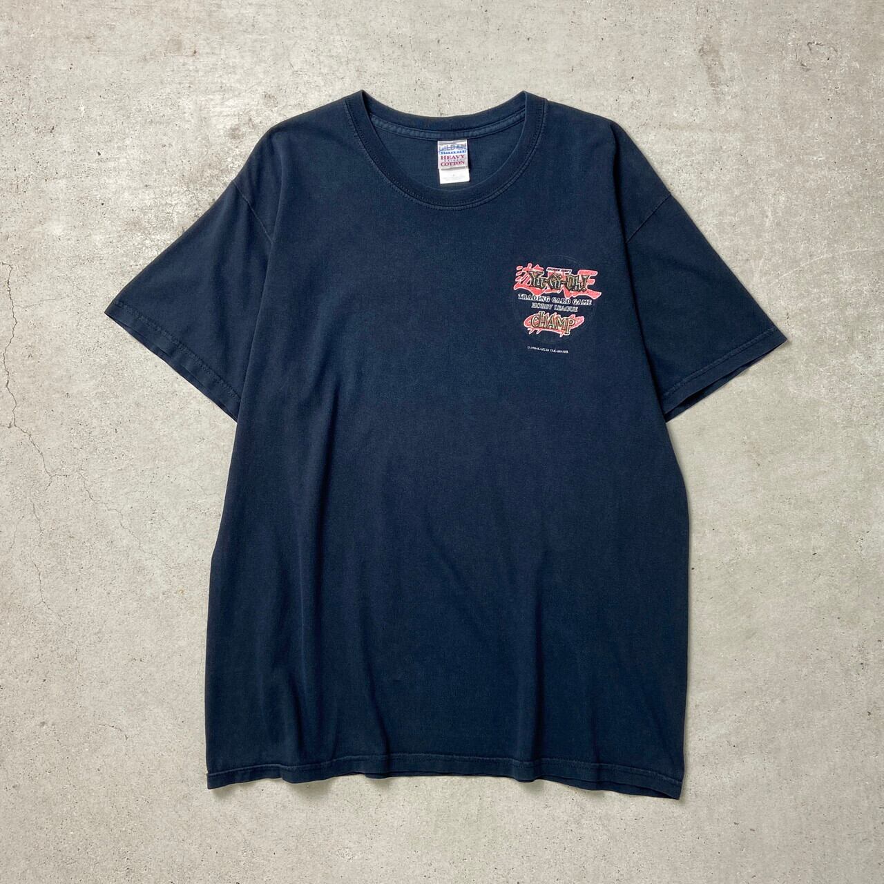 00年代 遊戯王 降雷皇ハモン キャラクター バックプリントTシャツ 