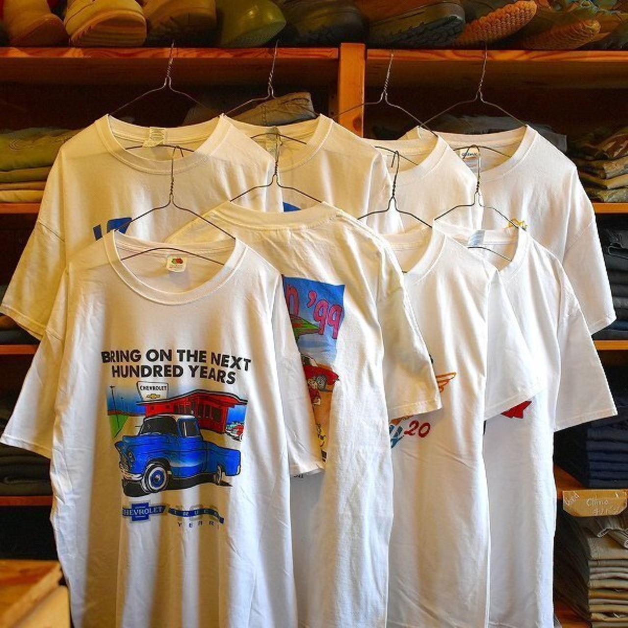 1点物◇アイラブニューヨーク白プリントTシャツUSA古着XLメンズXXL 