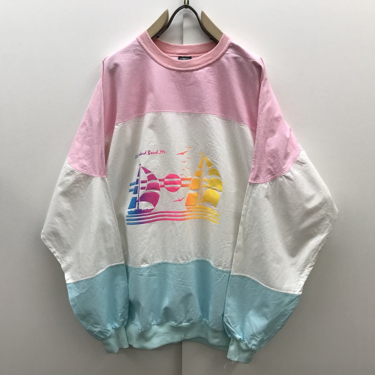 DIPORT USA 美品!80年代 USA製 ビッグサイズ クルーネックカットソー